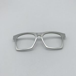 Solid Prototype aluminum glasses CNC machining parts